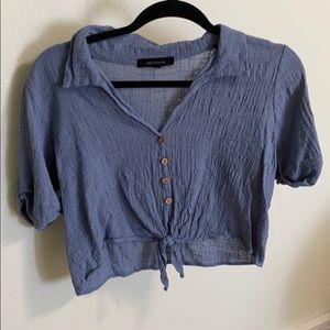 Blue blouse
